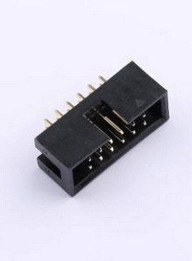 GPHA204-0602A001A1AC 排针 2x6P 间距:2.54mm 方针 直插 插件,P=