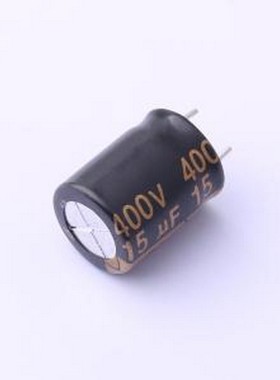 01EC3995 直插铝电解电容 停产 15uF ±20% 400V 插件,D10xL13mm