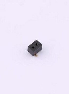IPCP127F02PB08S 排母 1x2P 间距:1.27mm 立贴 SMD,P=1.27mm(交错