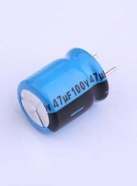 REA470M2ACC-1012P 直插铝电解电容 47uF ±20% 100V 插件,D10xL1