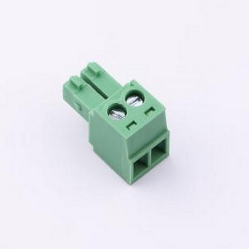 JCB350-DGC2P 插拔式接线端子 3.5mm 1x2P 排数:1 每排P数:2 立式