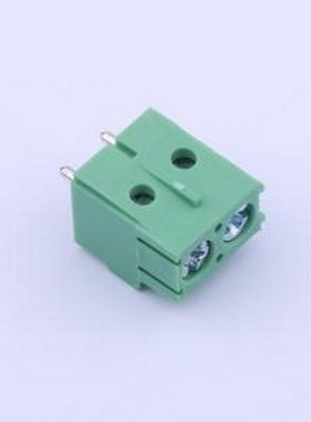 KY0200500000G 螺钉式接线端子 5mm 1x2P 排数:1 每排P数:2 直插