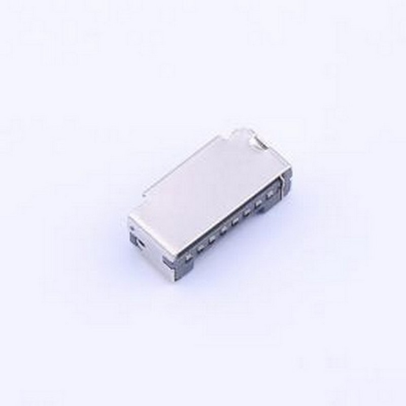 HYCW104-TF08-375B SD卡/存储卡连接器 TF 短体带检测PIN 3.75H S