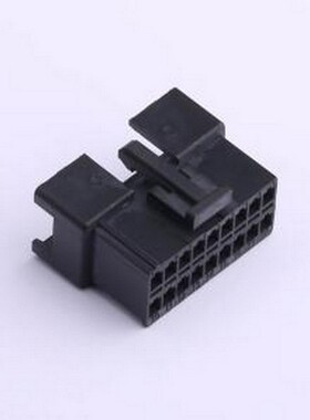 HX25023-2x9R 胶壳(线对板/线对线) 2.5mm 2x9P 黑色 P=2.5mm