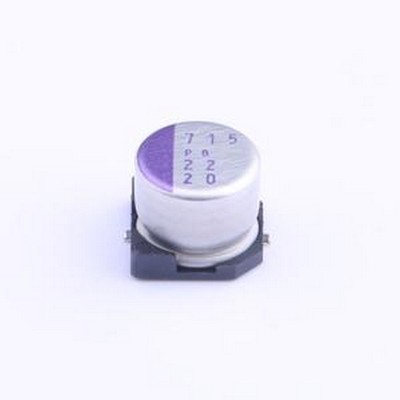 20SVPB22M 固态电容 22uF ±20% 20V SMD,D6.3xL5.5mm