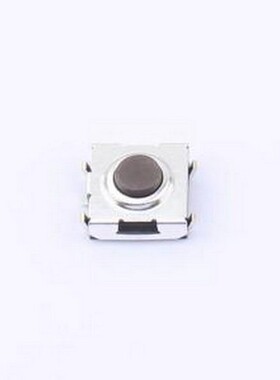 TVEF20-E031JN-R 轻触开关 3.1防水凸盖/平脚/3.1H/160gf/黑底棕