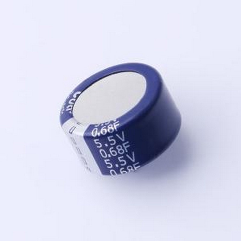 CWH5R5684CF-ZJ 超级电容器 0.68F20%~+80% 5.5V 直插,P=5mm