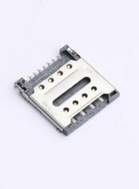 MICRO-SIM-012 SIM卡连接器 翻盖式 MicroSIM卡 卡座 SMD