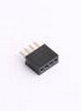 X1311FV-04-C43D24 排母 间距:1.27mm 1x4P 直插 插件,P=1.27mm