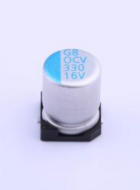 OCV331M1CTR-0810 固态电容 330uF ±20% 16V SMD,D8xL10mm
