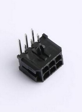 43045-6AWS 线对板针座 2x3P 间距:3mm 弯插 弯插,P=3mm