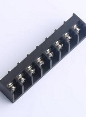 MXHB9500-9.5-08P-BK01-Cu-S-A 栅栏式接线端子 9.5mm 1x8P 直针