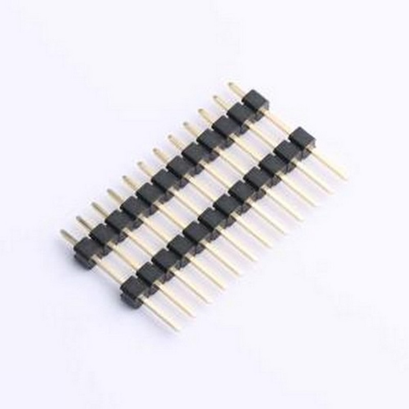 X6512WV-12H-C60D30-E100 排针 1x12P 间距:2.54mm 方针 插件,P=2