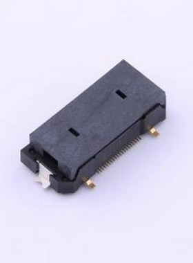 BA22-44AT-1B-WFR 板对板与背板连接器 间距:0.5mm 母 黑色 SMD,P