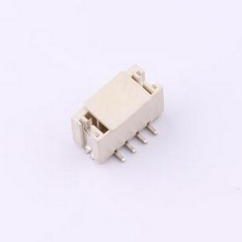 WAFER-PH2.0-4PLT-W1-P 线对板针座 1x4P 间距:2mm 立贴 SMD,P=2m