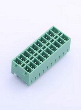 KF2EDGKVG-3.81-2*10P 插拔式接线端子 3.81mm 2x10P 排数:2 每排