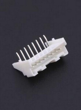 IPCW211W18NW01R 线对板针座 1x8P 间距:2mm 弯插 系列:PA 白色