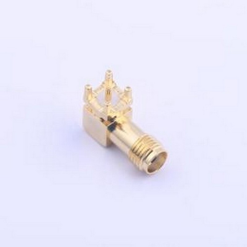 HJ-SMA003 RF射频同轴连接器 SMA 内孔 弯头 插件