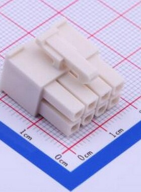 39012085 胶壳(线对板/线对线) 4.2mm 2x4P P=4.2mm