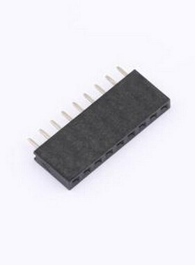 IPCP254F09PB08V 排母 1x9P 间距:2.54mm 直插 插件,P=2.54mm