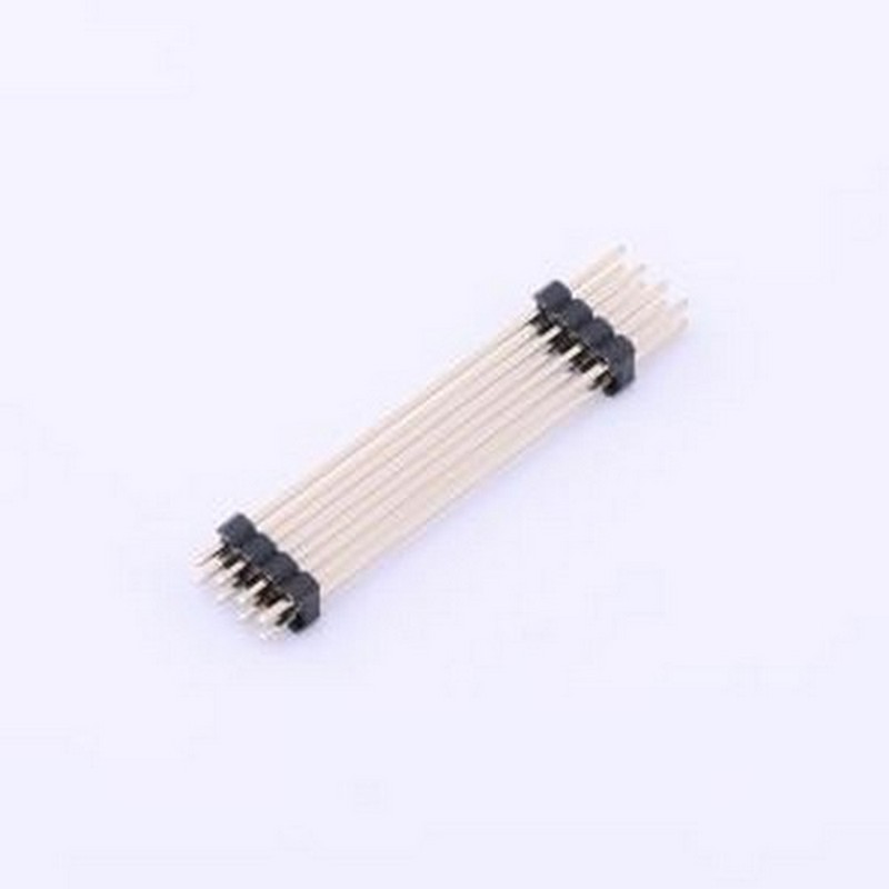 CS-1106-2*4B 排针 间距:2.54mm 2x4P 直插 方针 插件,P=2.54mm
