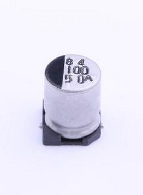50CE100AX 贴片型铝电解电容 100uF ±20% 50V SMD,D8xL10.2mm