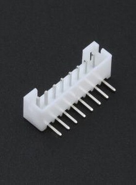XD-PH-8AW 线对板针座 1x8P 间距:2mm 弯插 系列:PH 白色 弯插,P=
