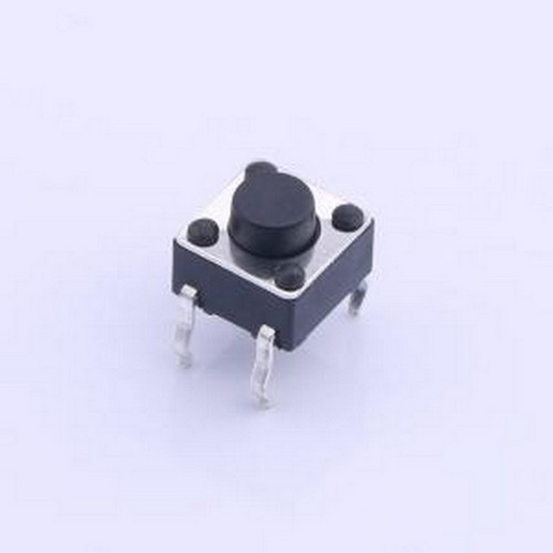 K2-6639DP-C3SW-04 轻触开关 6*6*5插件100万次高寿命开关180G 插