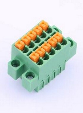 JL15EDGKNHCM-35005G01 插拔式接线端子 螺丝固定 3.5mm P=3.5mm