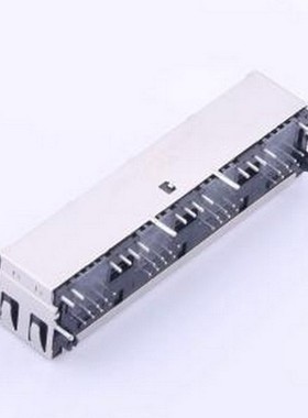 JM37145-LT9F-4F 以太网连接器(RJ45 RJ11) 弯插 带LED 插件