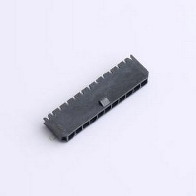 WT5557W-110R-0W 线对板针座 1x11P 间距:3mm 卧贴 SMD,P=3mm,卧