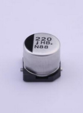 EEEHBJ221UAP 贴片型铝电解电容 220uF ±20% 6.3V SMD,D6.3xL5.8