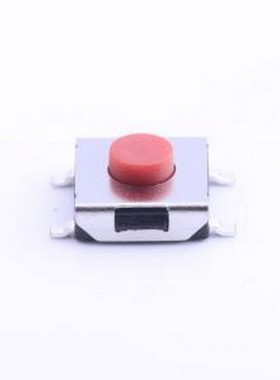 K2-1157SP-C4SB-01 轻触开关 红色按柄开关 6.4mm*6.0mm*3.1 SMD