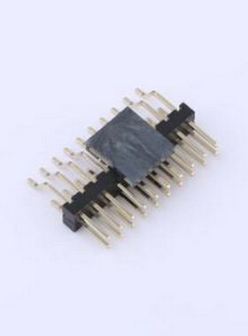 GPFD201-1002A001R1BF 排针 2x10P 方针 直插 SMD,P=2mm,卧贴