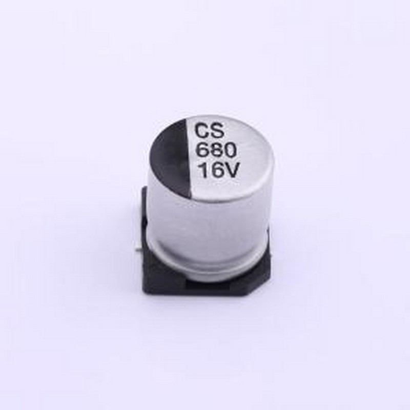 CS1C681M-CRG10 贴片型铝电解电容 680uF ±20% 16V SMD,D10xL10.
