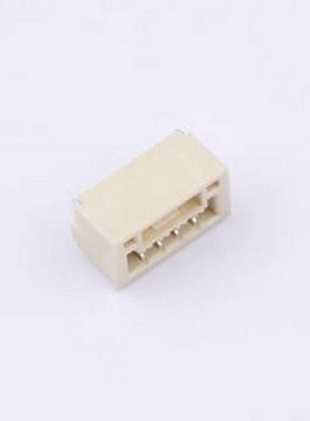 6PHDA040 线对板针座 1x4P 间距:1.25mm 卧贴 系列:GH SMD,P=1.25