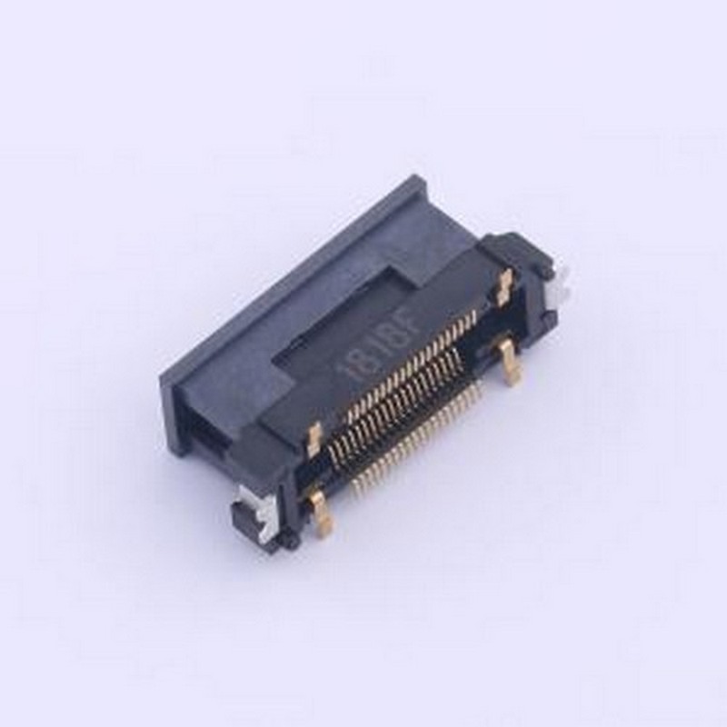 BA21-44BT-1B-WFR 板对板与背板连接器 间距:0.5mm PIN:44P 立贴