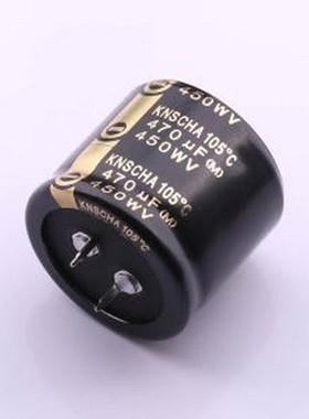 STKT2W471M3530 牛角型电解电容 470uF ±20% 450V 插件,D35xL30m