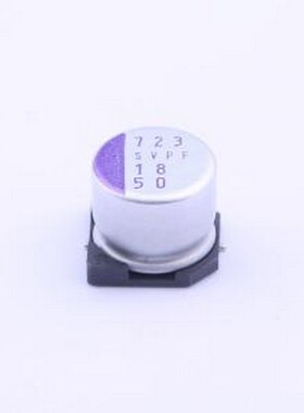 50SVPF18M 固态电容 18uF ±20% 50V SMD,D8xL6.9mm