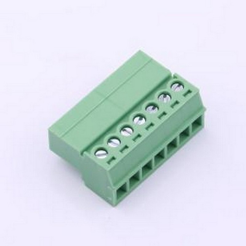 DB2EKR-3.81-7P-GN-S 插拔式接线端子 3.81mm 1x7P 排数:1 每排P