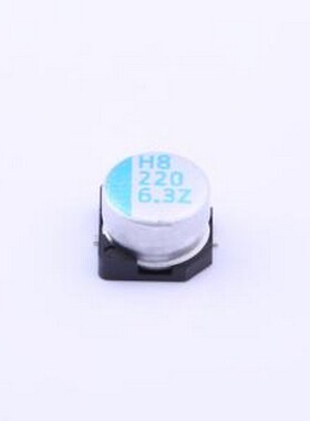 OVZ221M0JTR-0604 固态电容 220uF ±20% 6.3V SMD,D6.3xL4.4mm