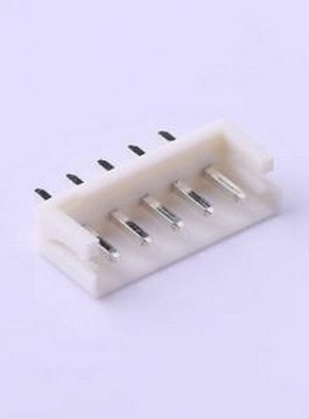 A2502WV-05P2 线对板针座 1x5P 间距:2.5mm 直插 白色 插件,P=2.5
