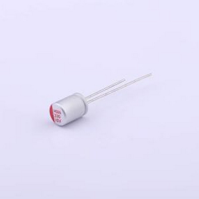 HS1A337M0608PC 固态电容 330uF ±20% 10V 插件,D6.3xL8mm
