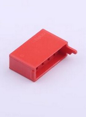 1-338095-0 胶壳(线对板/线对线) 2x5P 2.54mm 红色 P=2.54mm