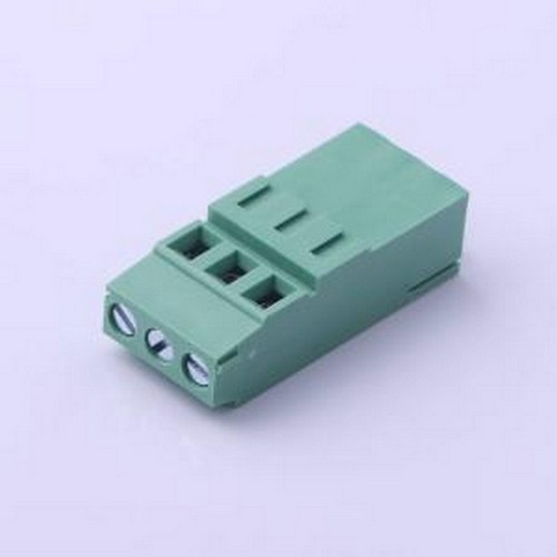 JL500HH-50803G01 螺钉式接线端子 1x3P 5.08mm 直插 排数:1 每排