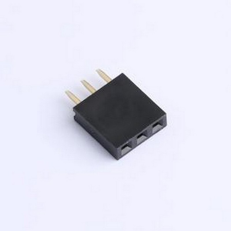 CSHA101-0302A001R1AA 排母 1x3P 间距:2.54mm 直插 插件,P=2.54m