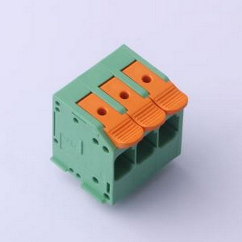 DG2206R-7.5-DA-03P-14-00A(H) 插拔式接线端子 7.5mm 1x3P 排数: