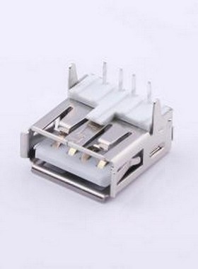 U-USBAR04P-F000 USB连接器 Type-A 母 弯插 停产 插件