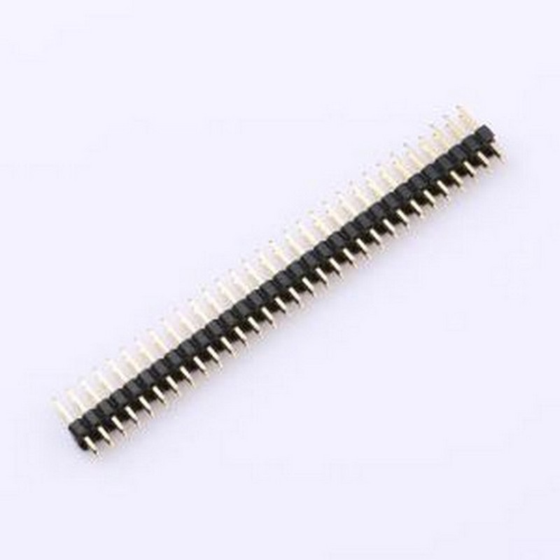 X6521WV-2x31H-C60D30 排针 2x31P 间距:2.54mm 方针 插件,P=2.54