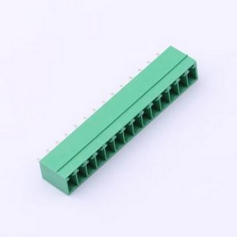 MX15EDGVC-3.5-14P-GN01-Cu-A 插拔式接线端子 1x14P 3.5mm 排数: